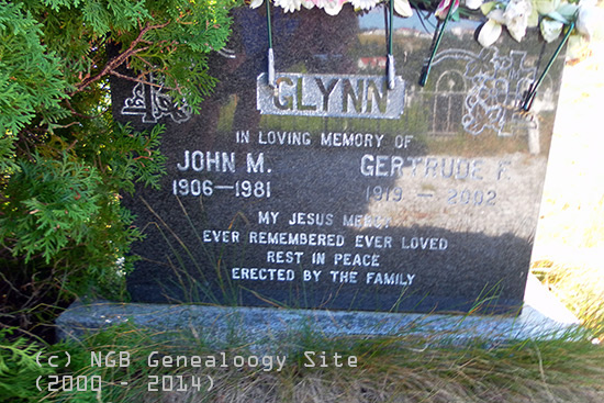 John M. & Gertrude F. Glynn