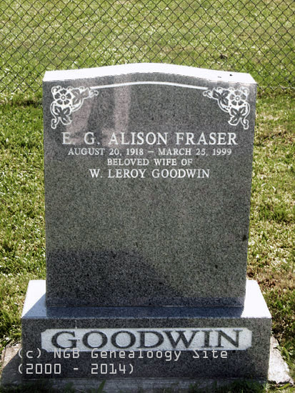 E. G. Allison Fraser Goodwin