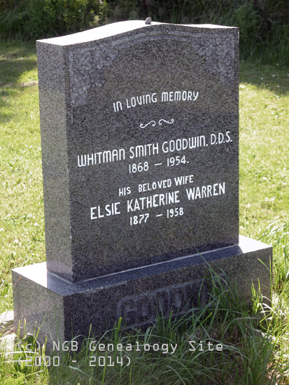 Whitman and Elsie Goodwin