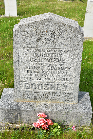 Dorothy Genevieve Goosney