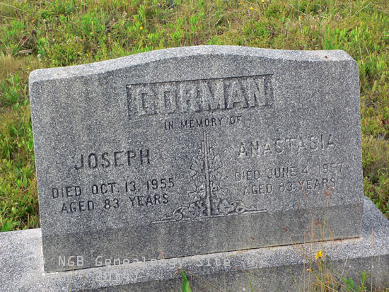 Joseph and Anstasia Gorman