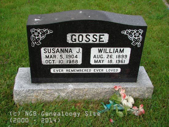 Susanna and William Gosse