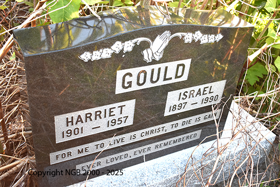 Israel & Harriet Gould