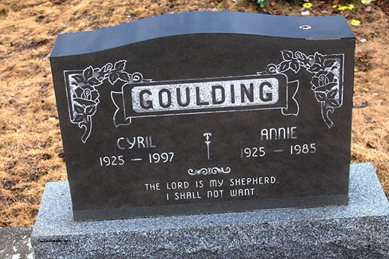 Cyril & Annie Goulding