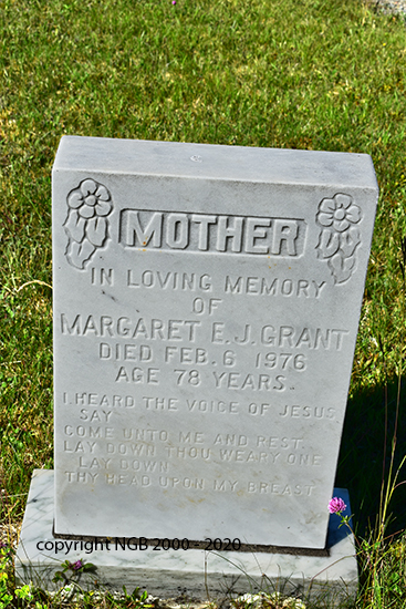 Margaret J, Grant