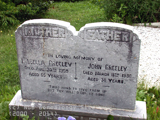 Isabella and John Greeley