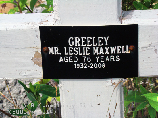 Leslie Maxwell Greeley