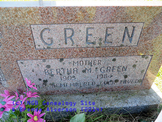 Bertha M. Green