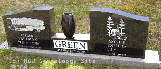 Freeman and Dulcie Green