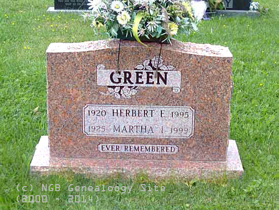 Herbert and Martha Green