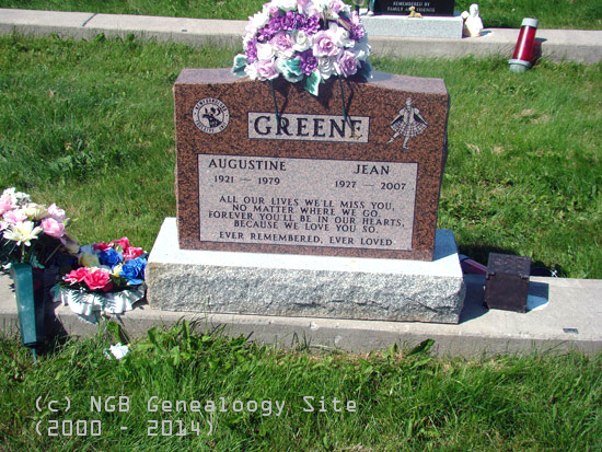 Augustine and Jean Greene