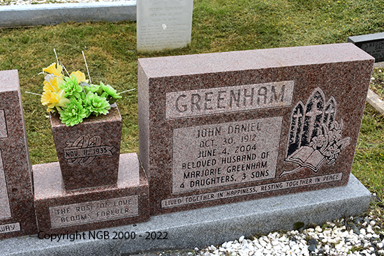 Daniel & Marjorie Greenham