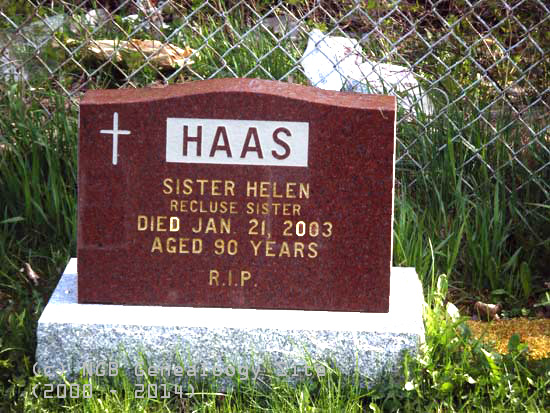 Sr. Helen Haas