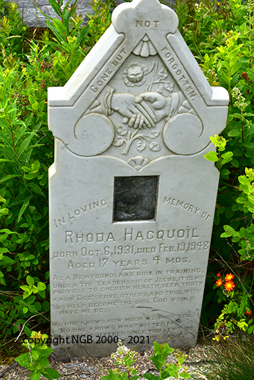 Rhoda Hacquoil