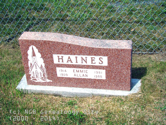 Emmie and Allan Haines