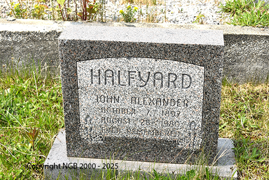 John Alexander Halfyard