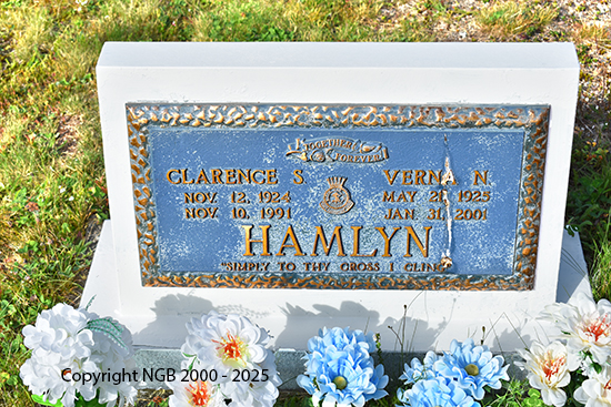 Clarence S. & Verna N. Hamlyn