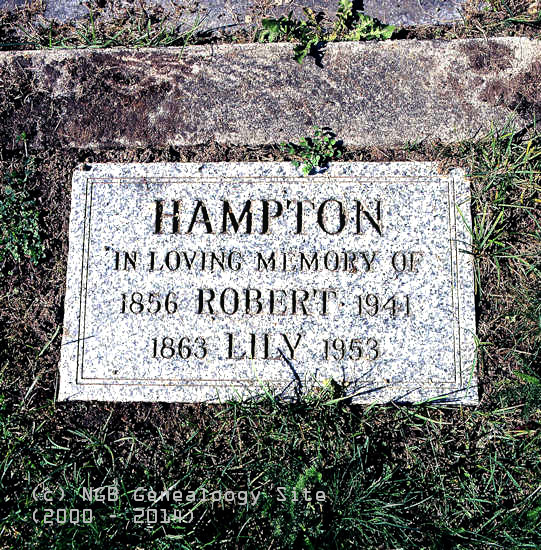 Robert and Lily Hampton