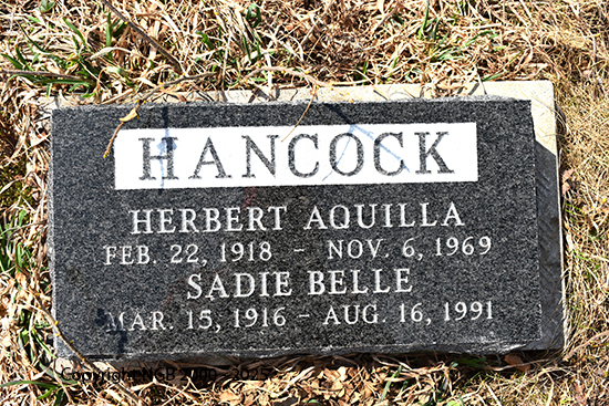 Herbert Aquilla & Sadie Belle Hancock