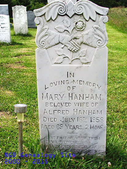 Mary Hanham