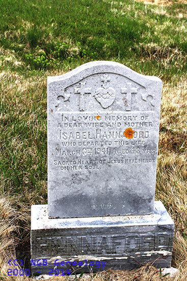 Isabel (sic) Hannaford