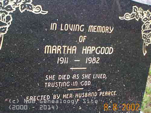 Martha Hapgood