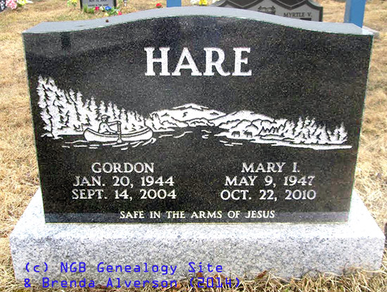 Gordon & Mary Hare