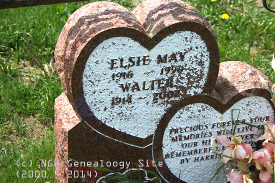 Elsie & Walter Harris