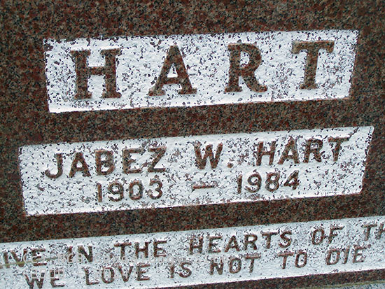 Jabez W. Hart