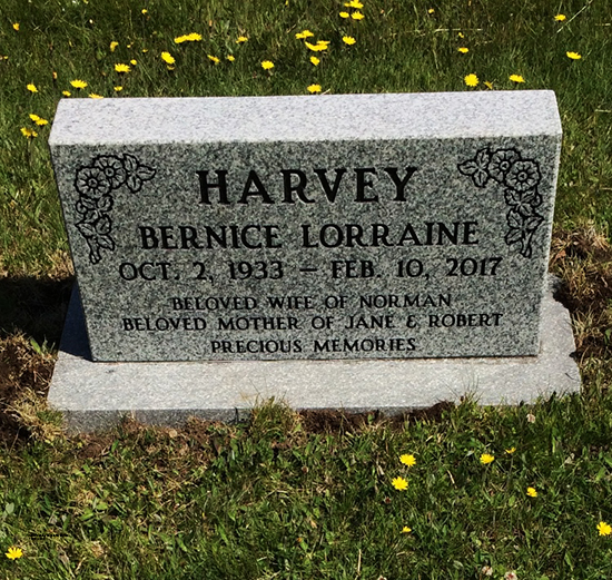 Bernice Lorraine Harvey