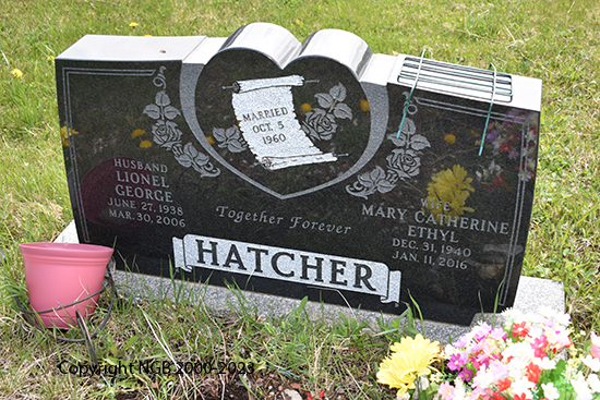 Lionel George & Mary Catherine Ethyl Hatcher