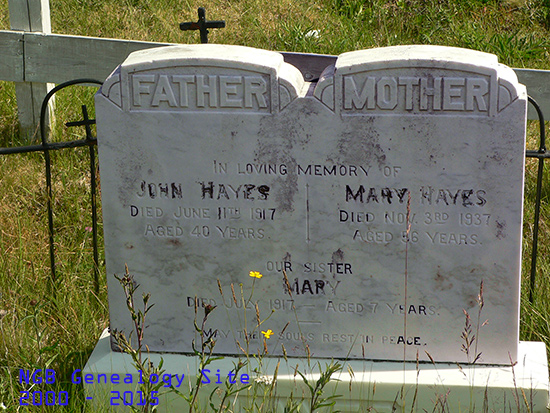 Jophn, Mary & Mary Hayes