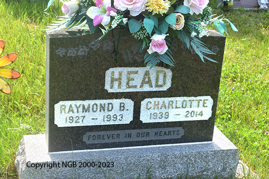 Raymond B. & Charlotte Head