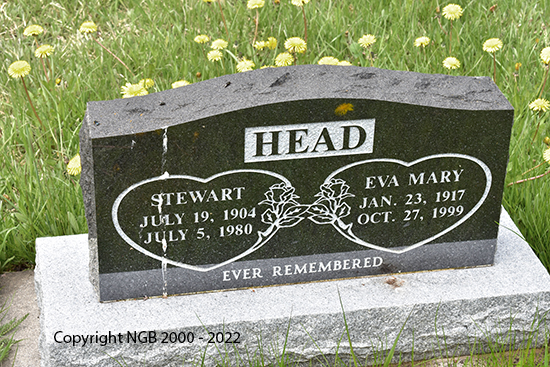 Stewart & Eva Mary Head