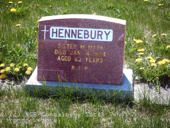 Sr. M. Mark Hennebury