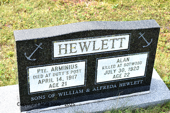 Arminius & Alan Hewlett
