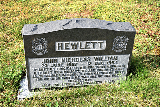John William Nicholas Hewlett
