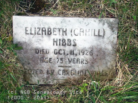 Elizabeth (Cahill) Hibbs