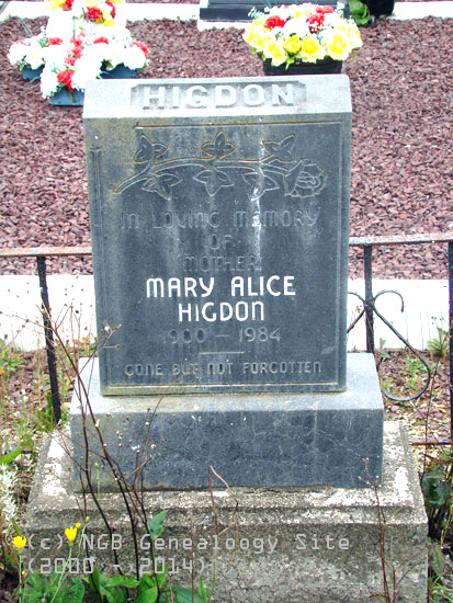 Mary Alice Higdon