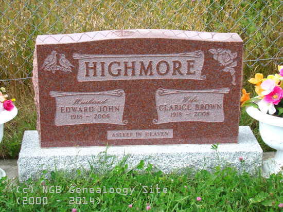 Edward and Clarice Highmore