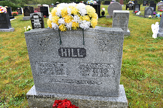 Warren ∓ Frances A. Hill