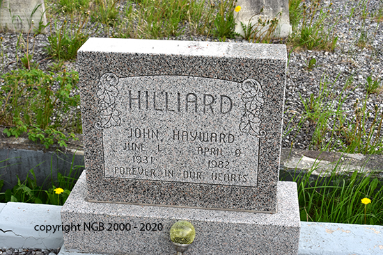 John hayward Hilliard