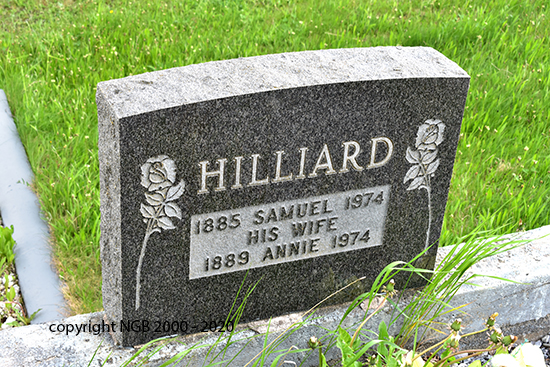 Samuel & Annie Hilliard