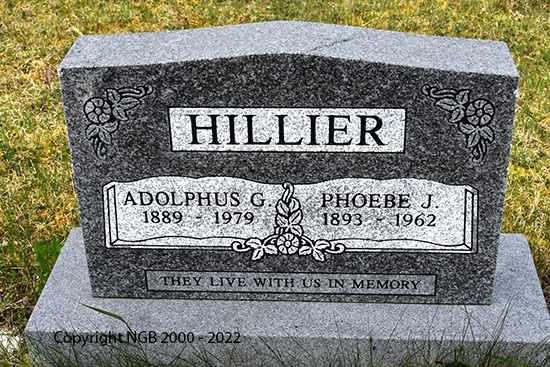 Adolphus & Phoebe Hillier