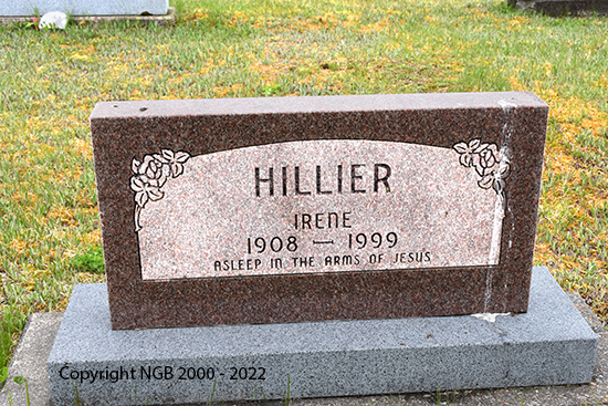 Edwin John & Irene Hillier