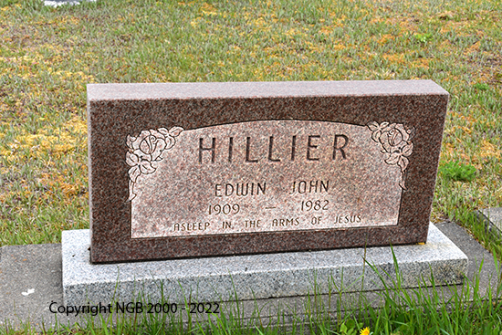 Edwin John & Irene Hillier