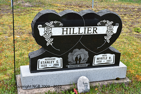 Stanley G. & Myrtle B. Hillier