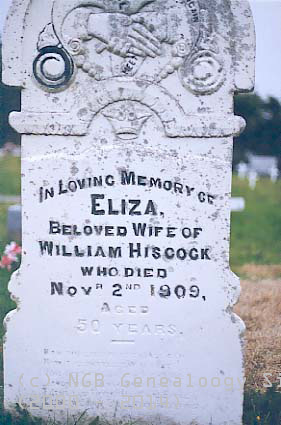  Eliza HISCOCK