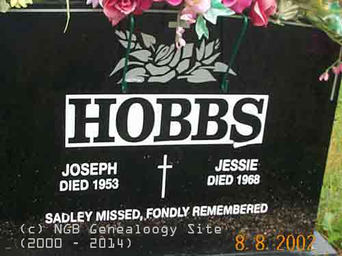 Joseph and Jessie Hobbs