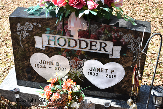 John B. & Janet P. Hodder